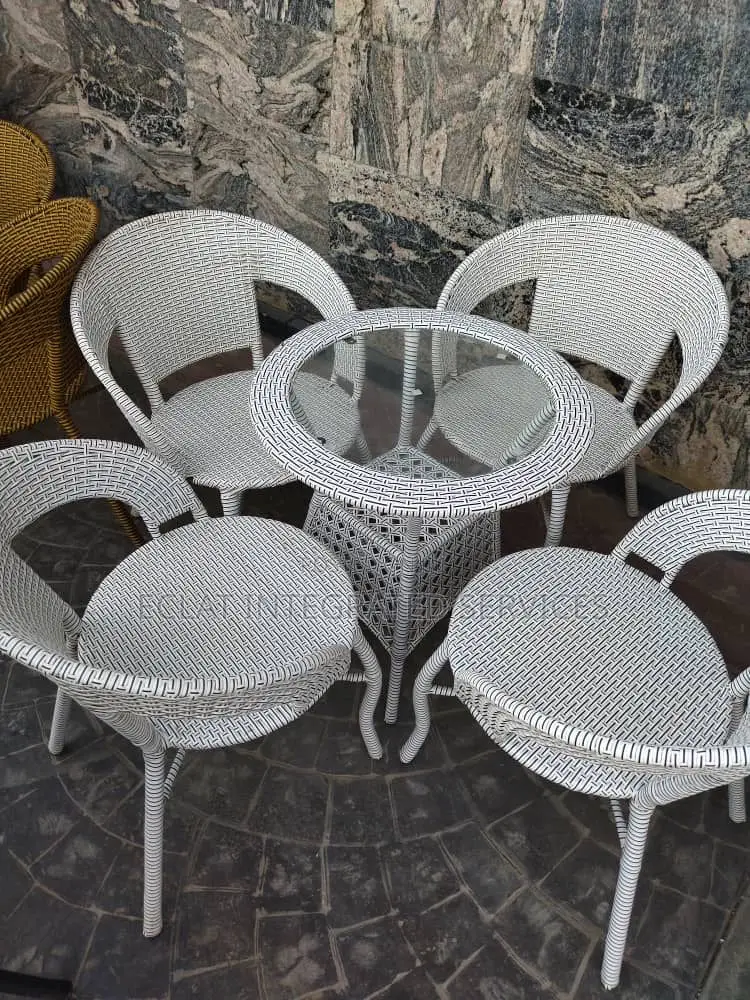 White Outdoor Set