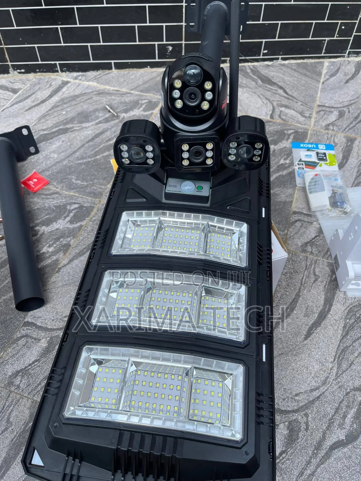 Camera Solar CCTV Street Light + Motion Sensor - No Nepa