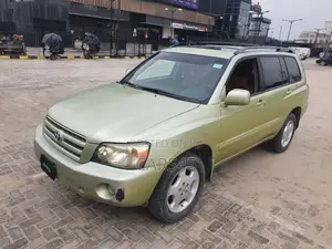 Toyota Highlander 2007 Green