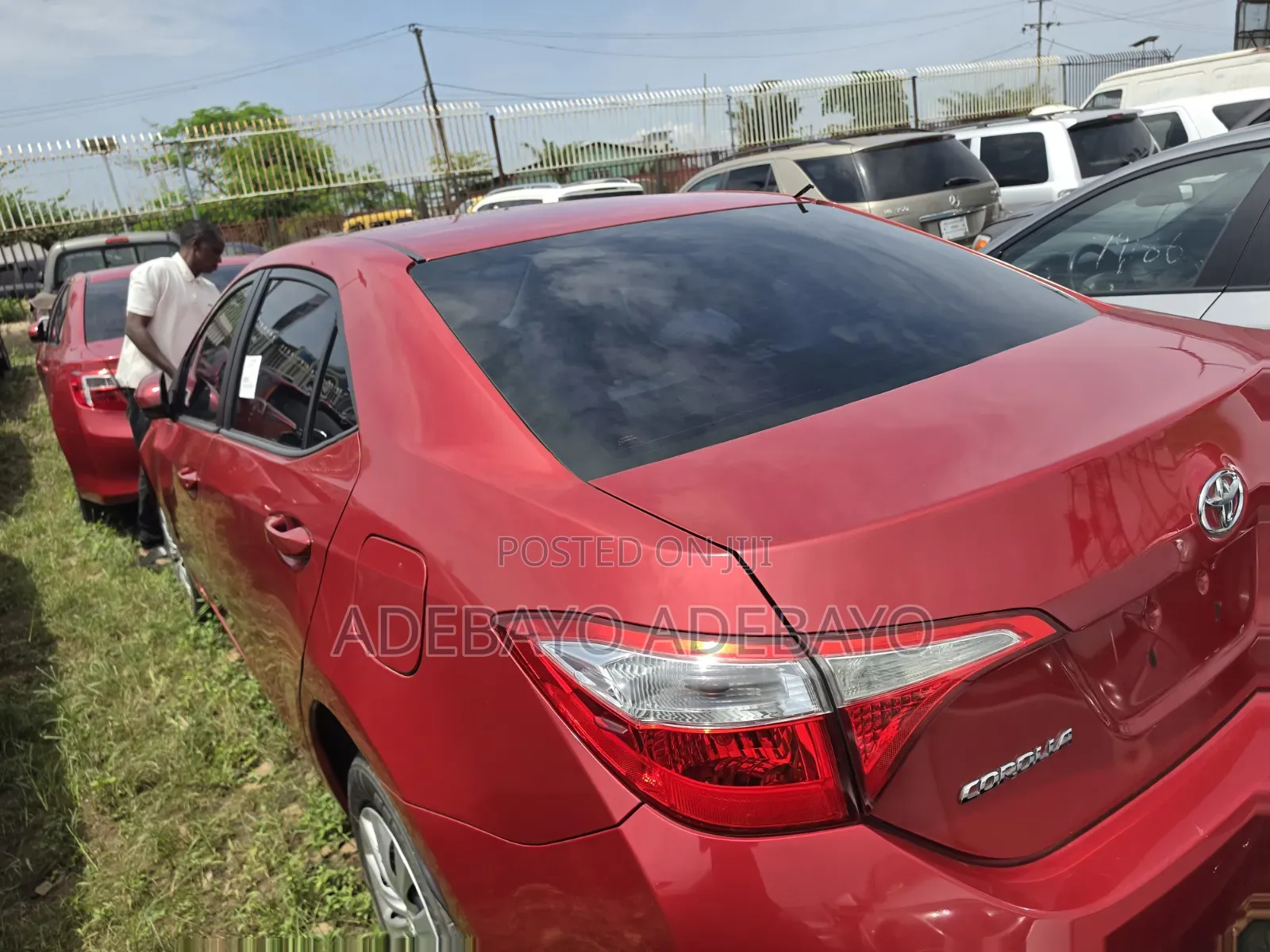 Toyota Corolla 2015 Red