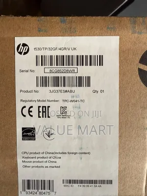 New Desktop Computer HP t530 4GB Intel SSD 32GB