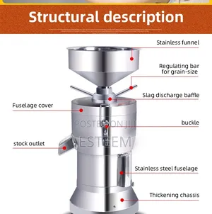 Tigernut/Soybean Milk Extractor
