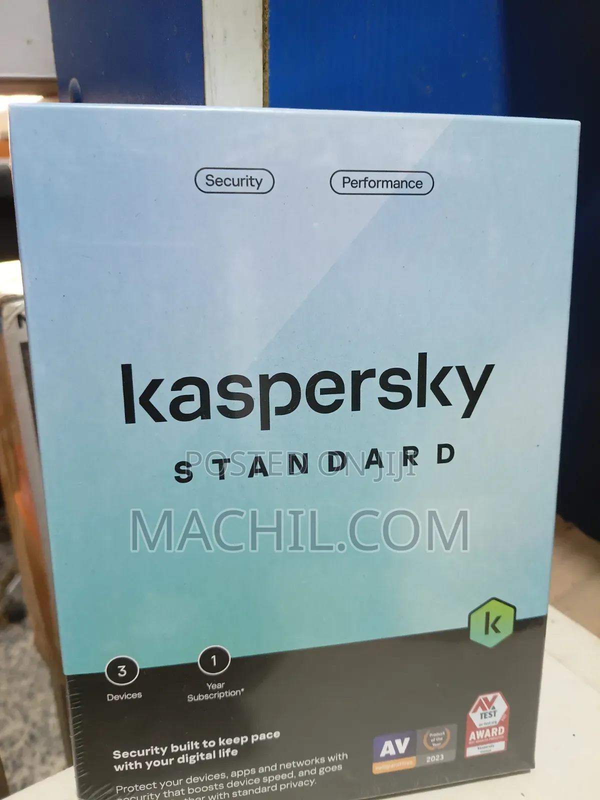 Kaspersky Standard Antiviru 3 User One Year Subscription