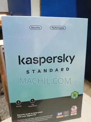 Kaspersky Standard Antiviru 3 User One Year Subscription