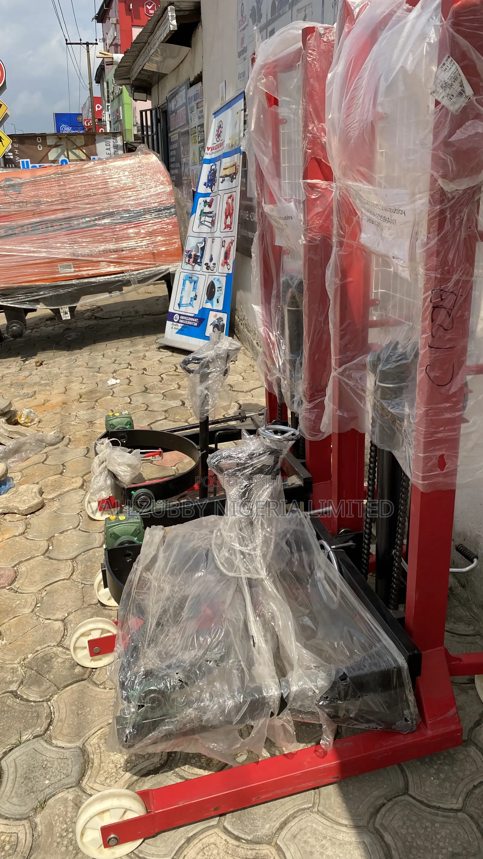 Hydraulic Drum Stacker
