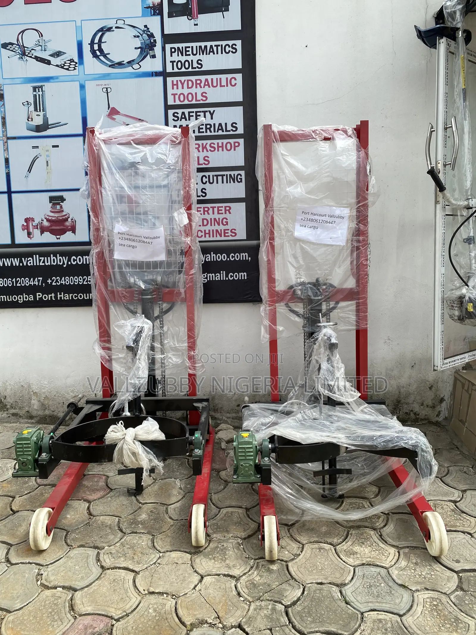 Hydraulic Drum Stacker