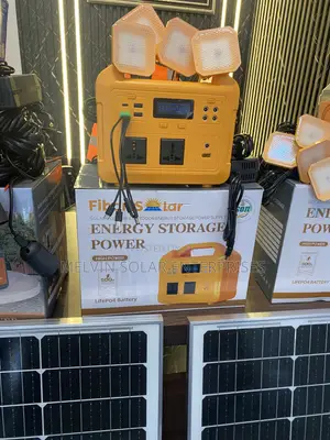 500watts Fibon All in One Solar Generator Available Now in Store Gm