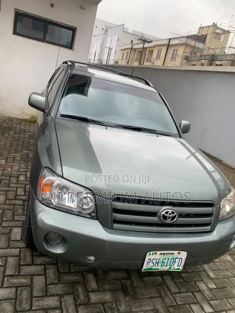 Toyota Highlander 2006 Gray