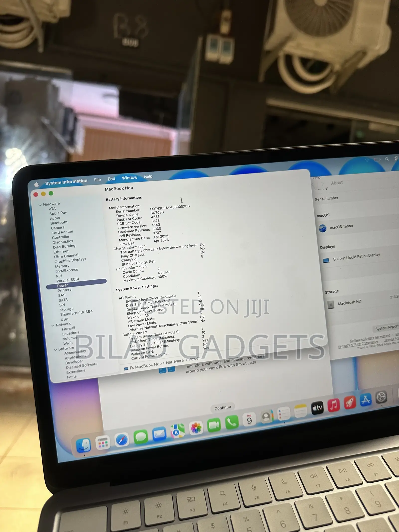 Laptop Apple MacBook Neo 2026 8GB SSD 256GB