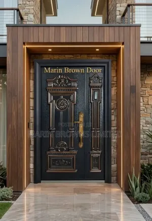Copper Cast Door