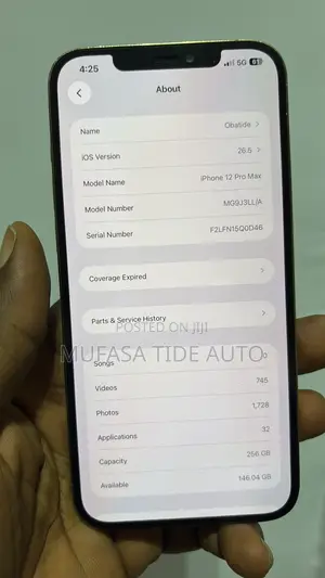 Apple iPhone 12 Pro Max 256 GB Rose Gold