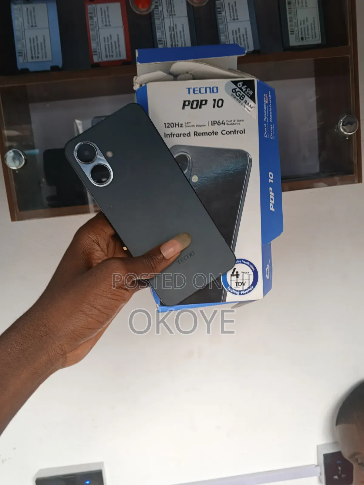 Tecno Pop 10 64 GB Black