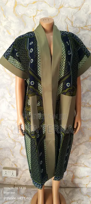 Ankara Kimono