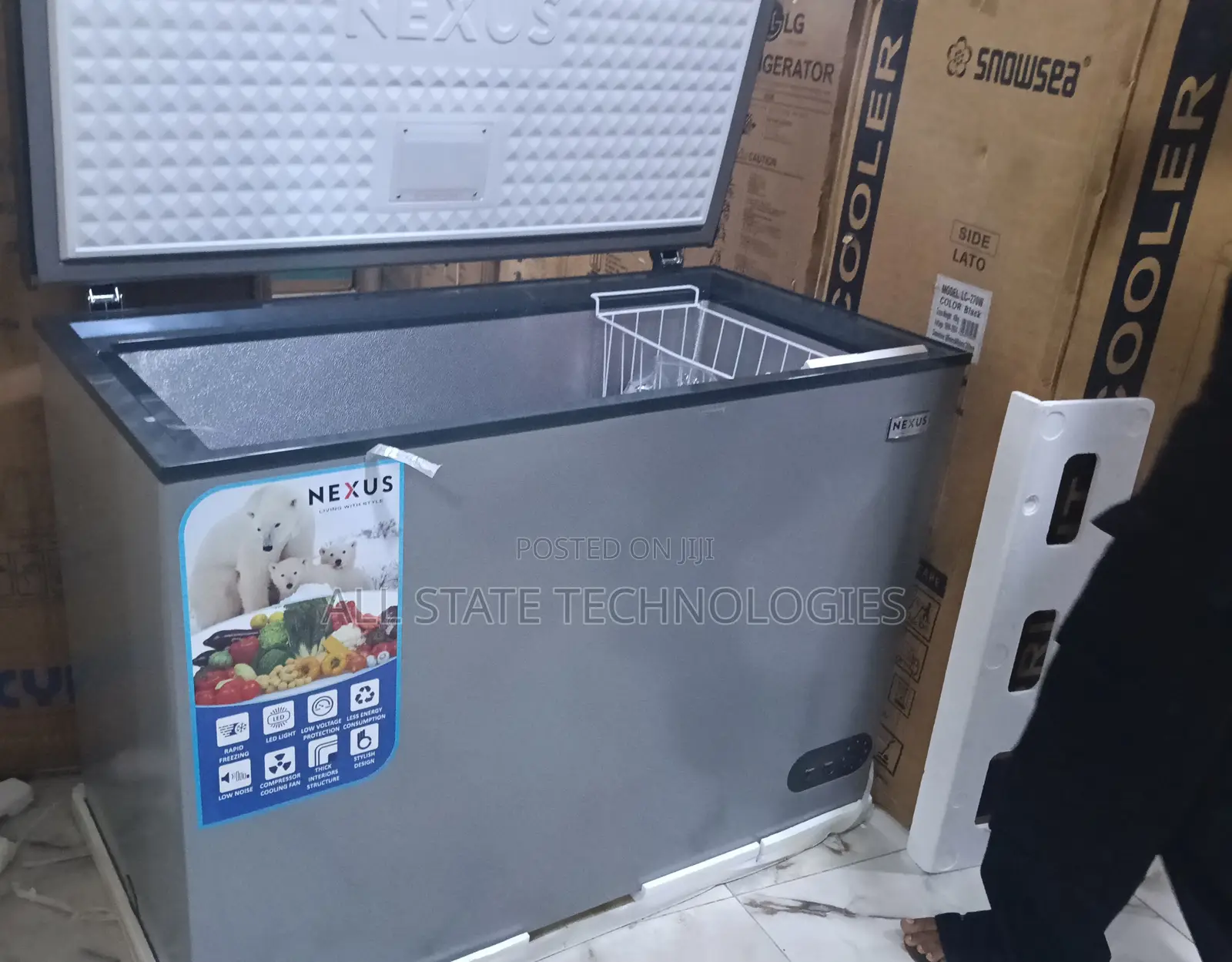 Nexus Chest Freezer Nx315hce Large Capacity
