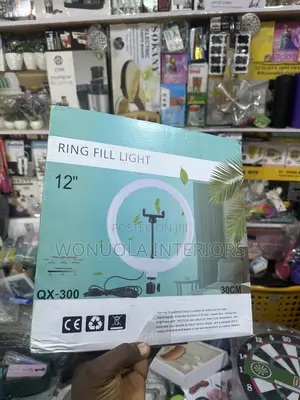 12 Inches Ringlight With Stand For Phone
