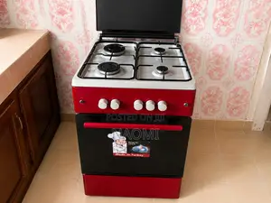 Clean 4 Burner Gas Cooker With Oven – Working Perfectly