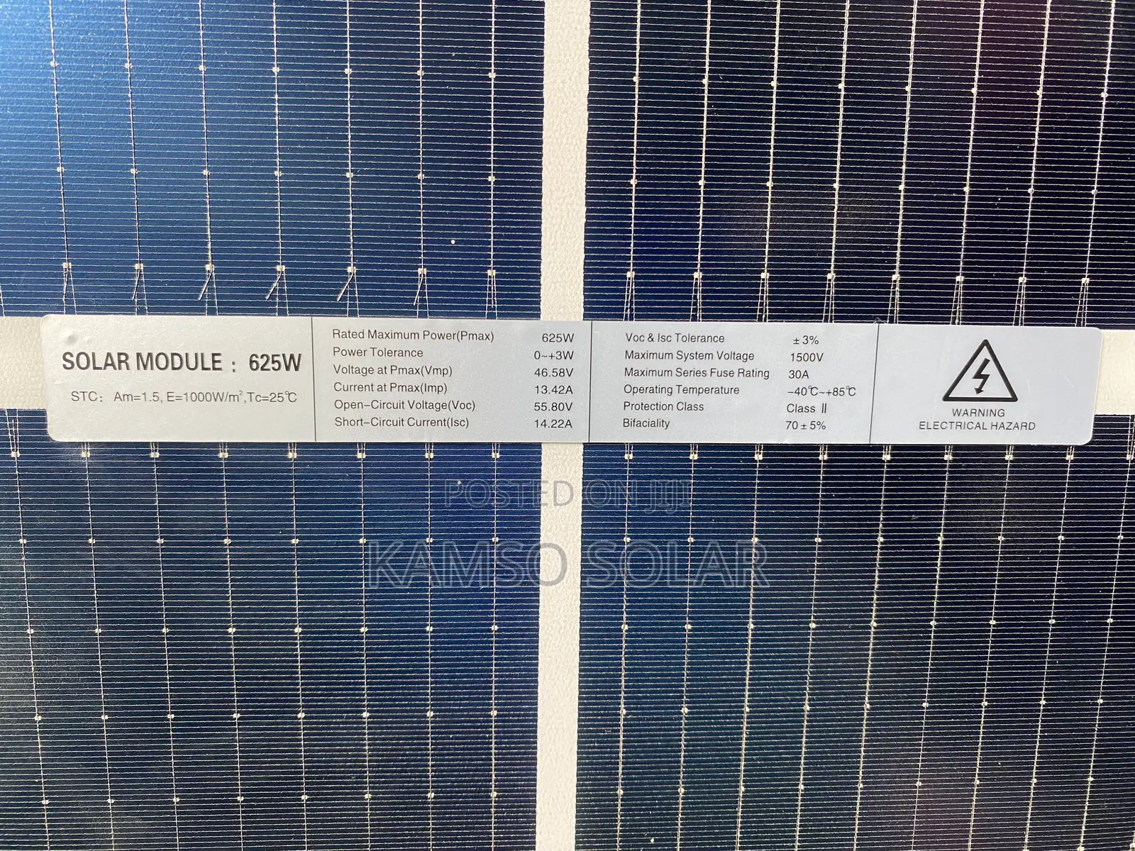620w Bifacial Solar Panel