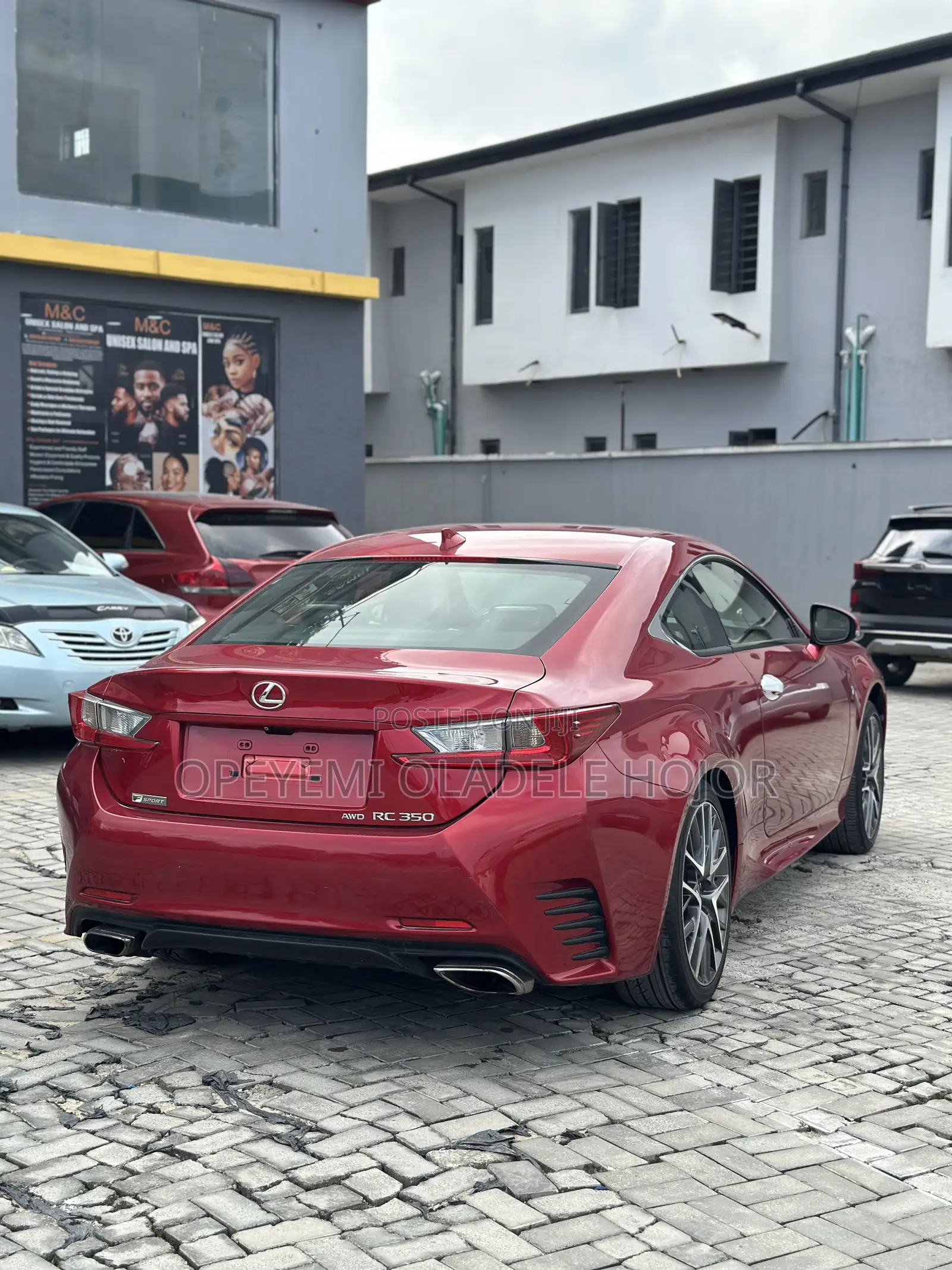 Lexus RC 350 AWD 2015 Red