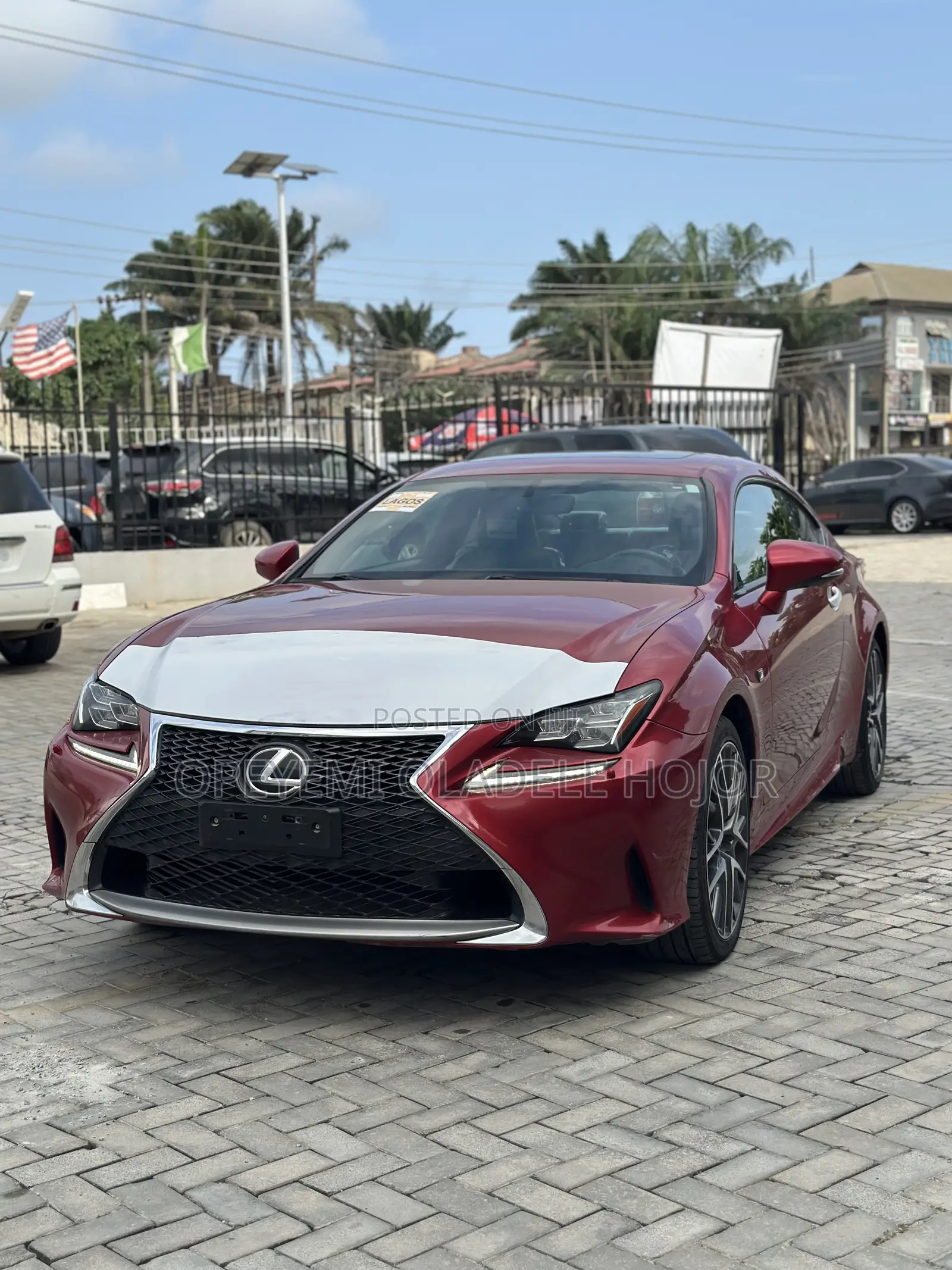 Lexus RC 350 AWD 2015 Red
