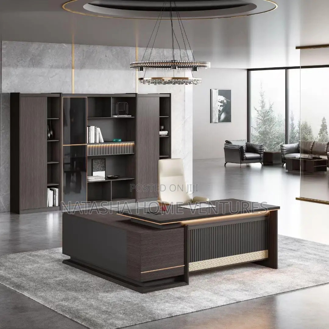 L-Shaped Ceo Executive Desk