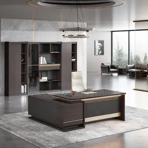 L-Shaped Ceo Executive Desk