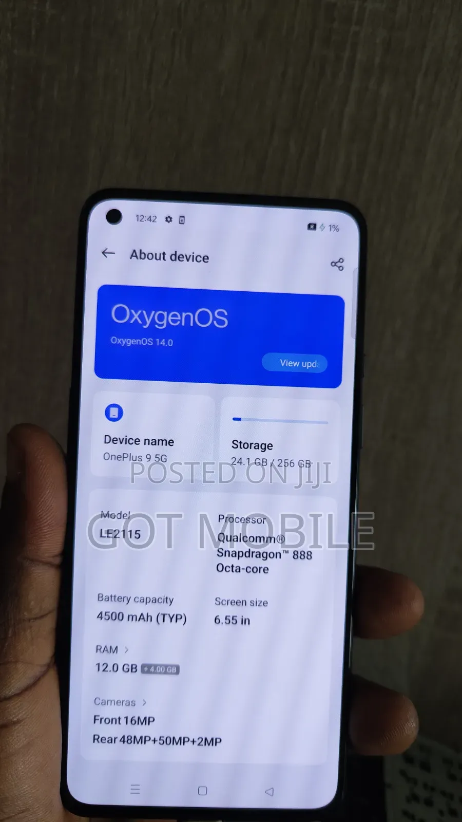 OnePlus 9 256 GB Blue
