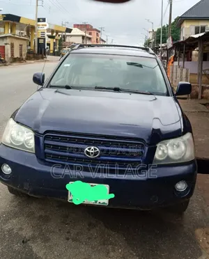 Toyota Highlander 2004 Blue