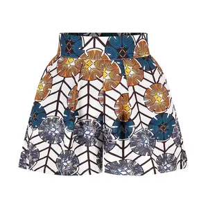 2 Piece Crop Top and Short Pant Ankara Outfit