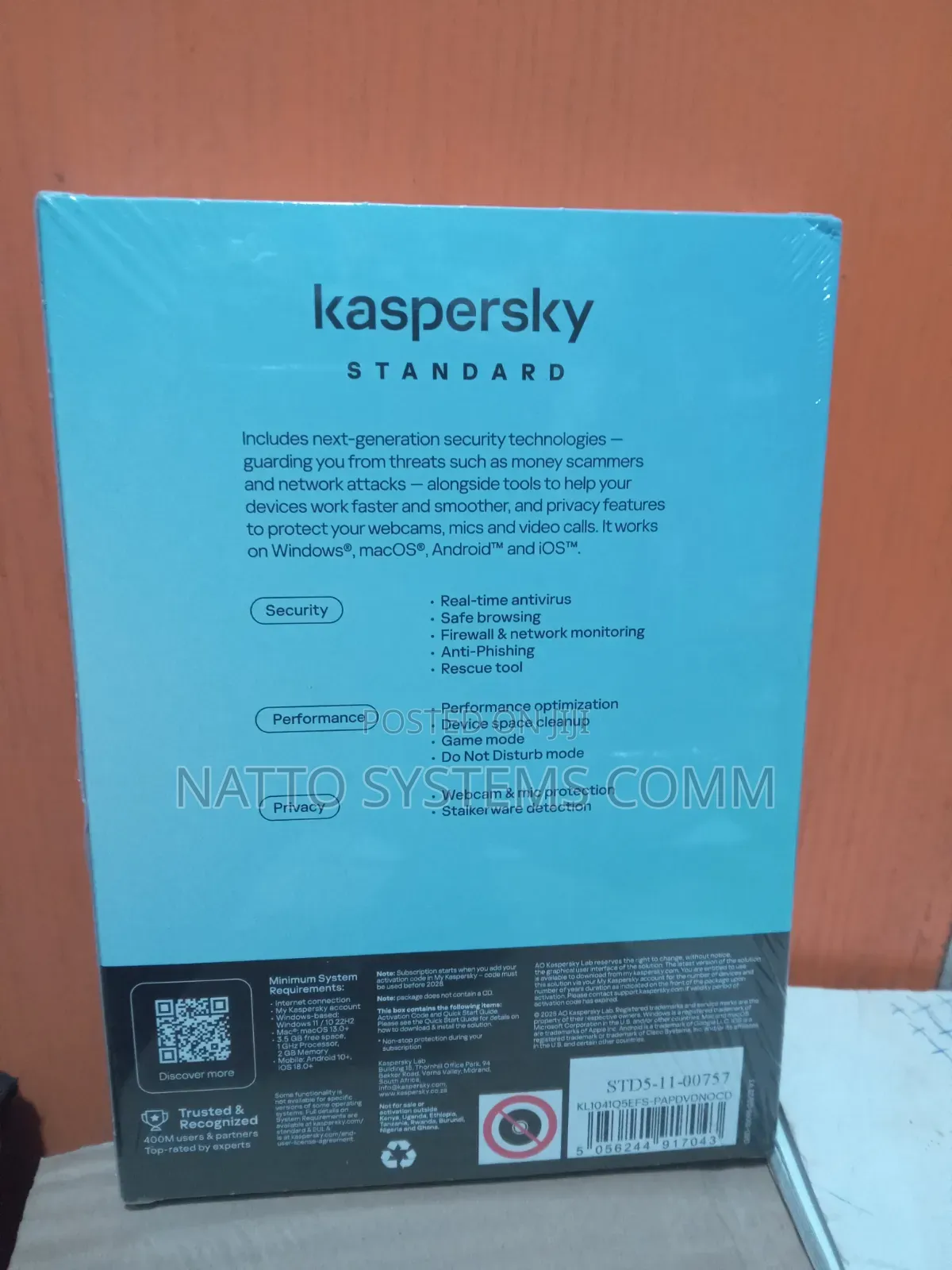 Kaspersky Antivirus 5 User Standard