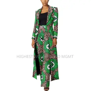 Ankara 2 Piece Long Sleeve Jacket and Pant