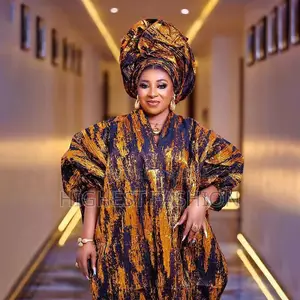 Jacquard Boubou Dress