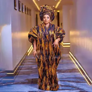 Jacquard Boubou Dress