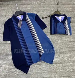 Original Tommy Hilfiger Polos Strip Collar Neck