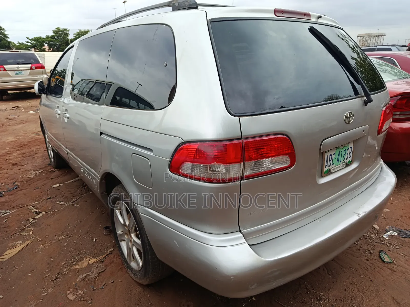 Toyota Sienna 2002 Silver