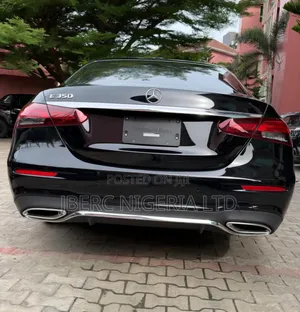 Mercedes-Benz E350 2022 Black