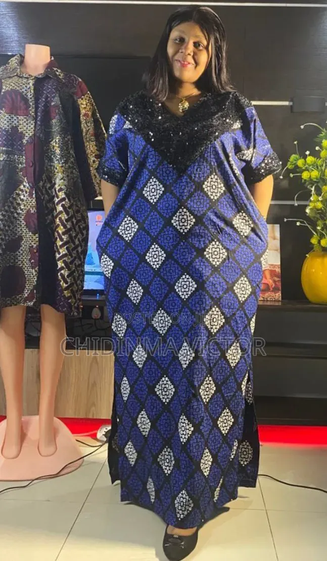 Bold Long Ankara Gown