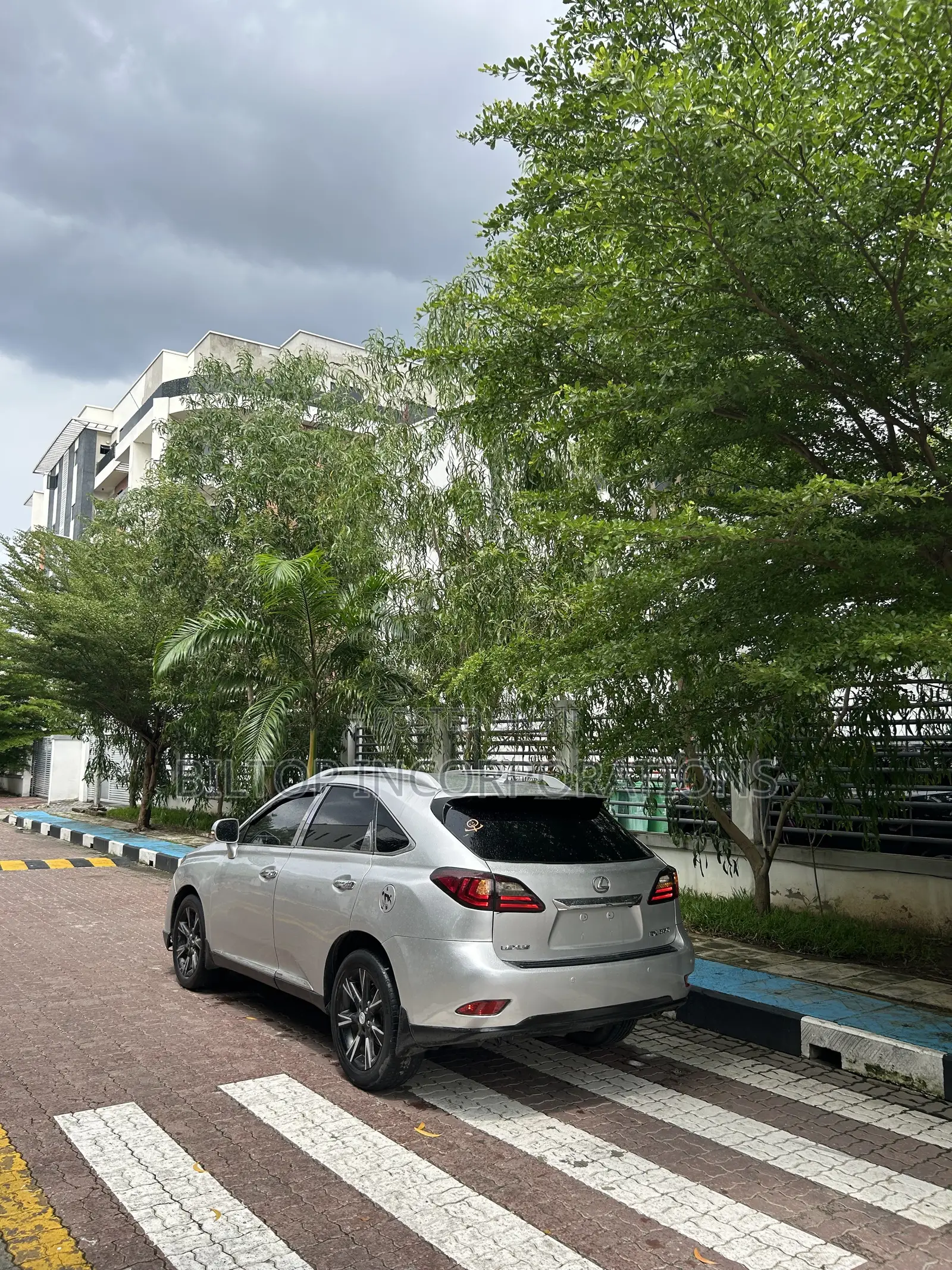Lexus RX 350 AWD 2012 Silver