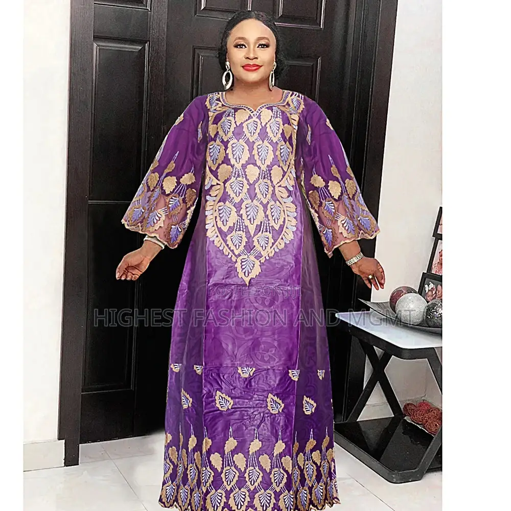 Embroidery Boubou Ankara Outfit