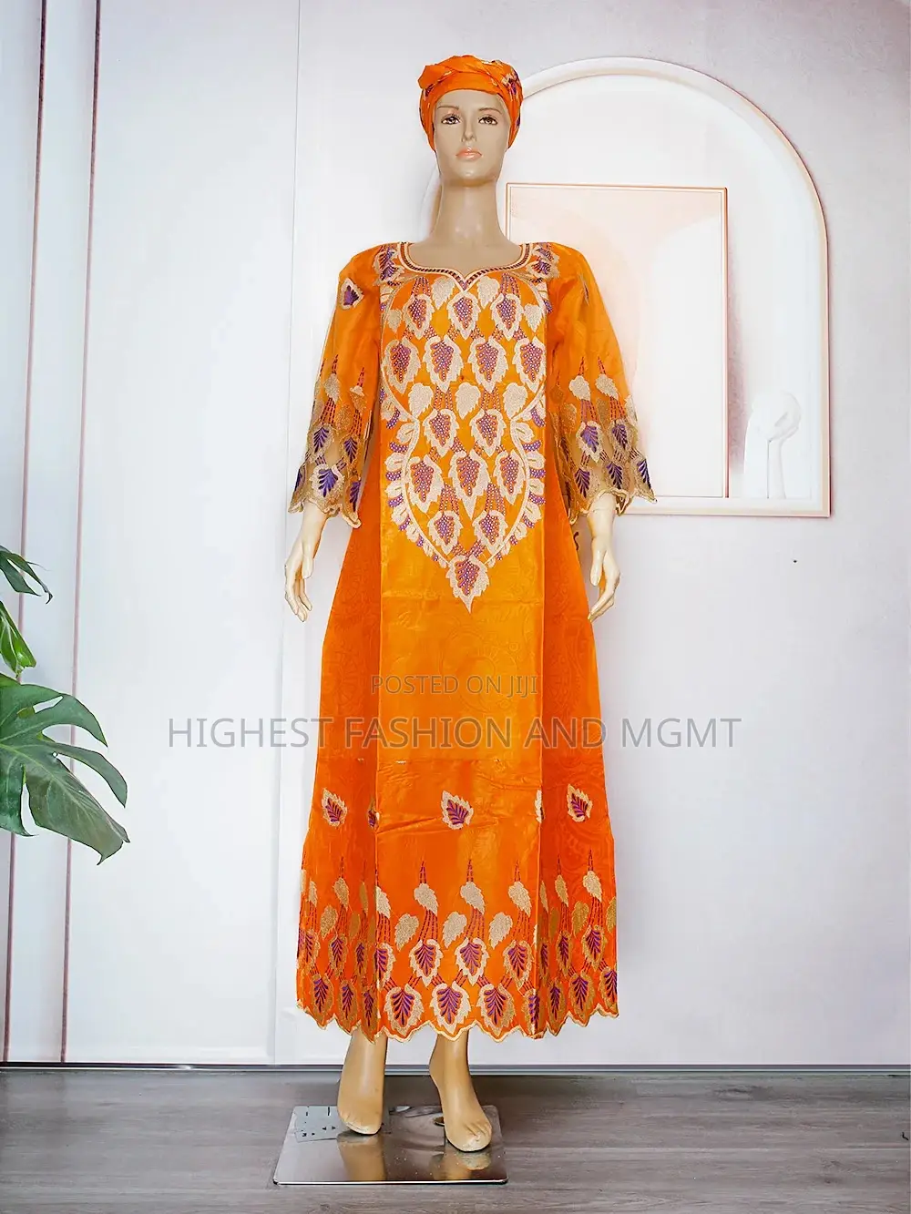 Embroidery Boubou Ankara Outfit