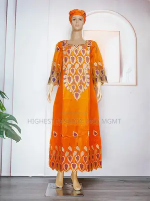 Embroidery Boubou Ankara Outfit