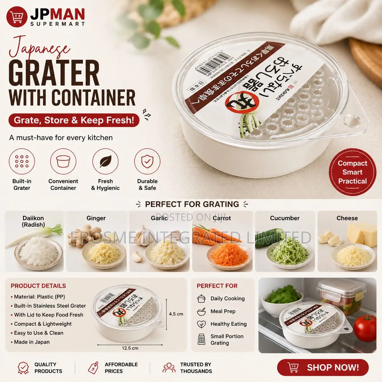 Grater With Container