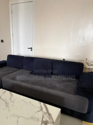 Lshaped Sofa With Center Table