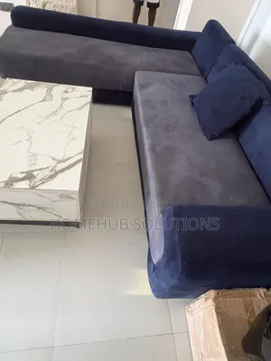 Lshaped Sofa With Center Table