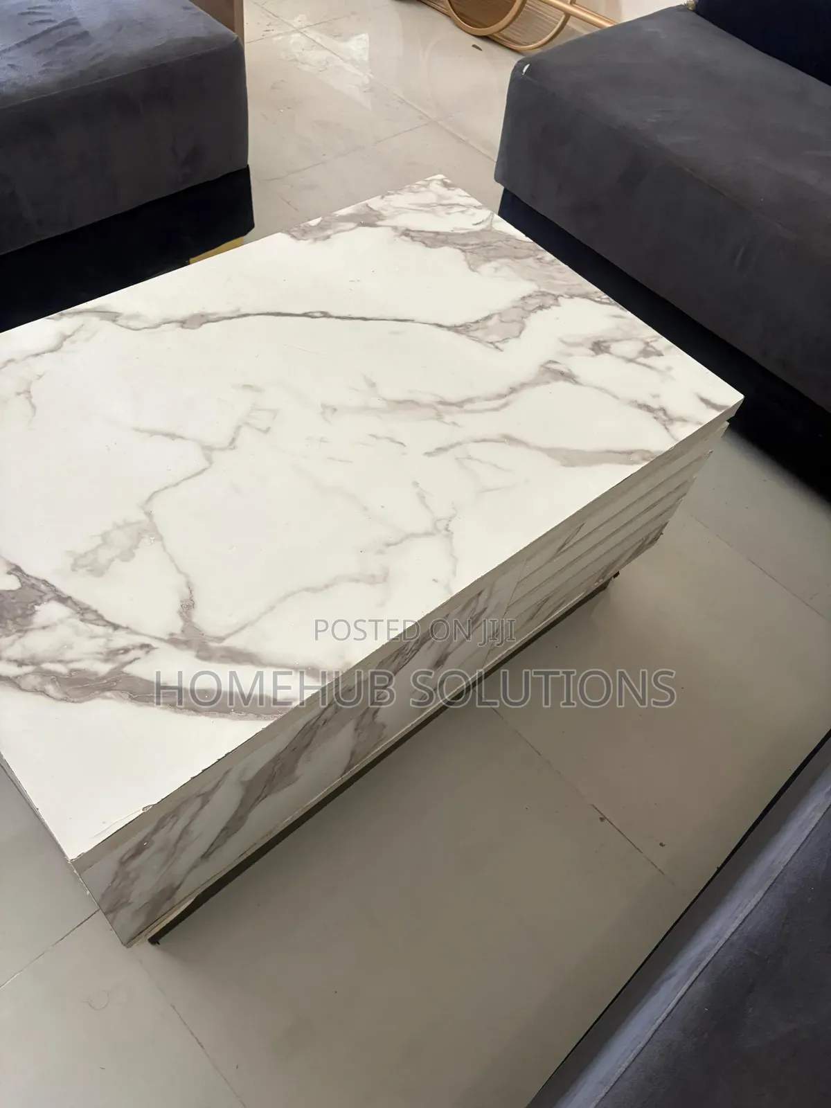Lshaped Sofa With Center Table