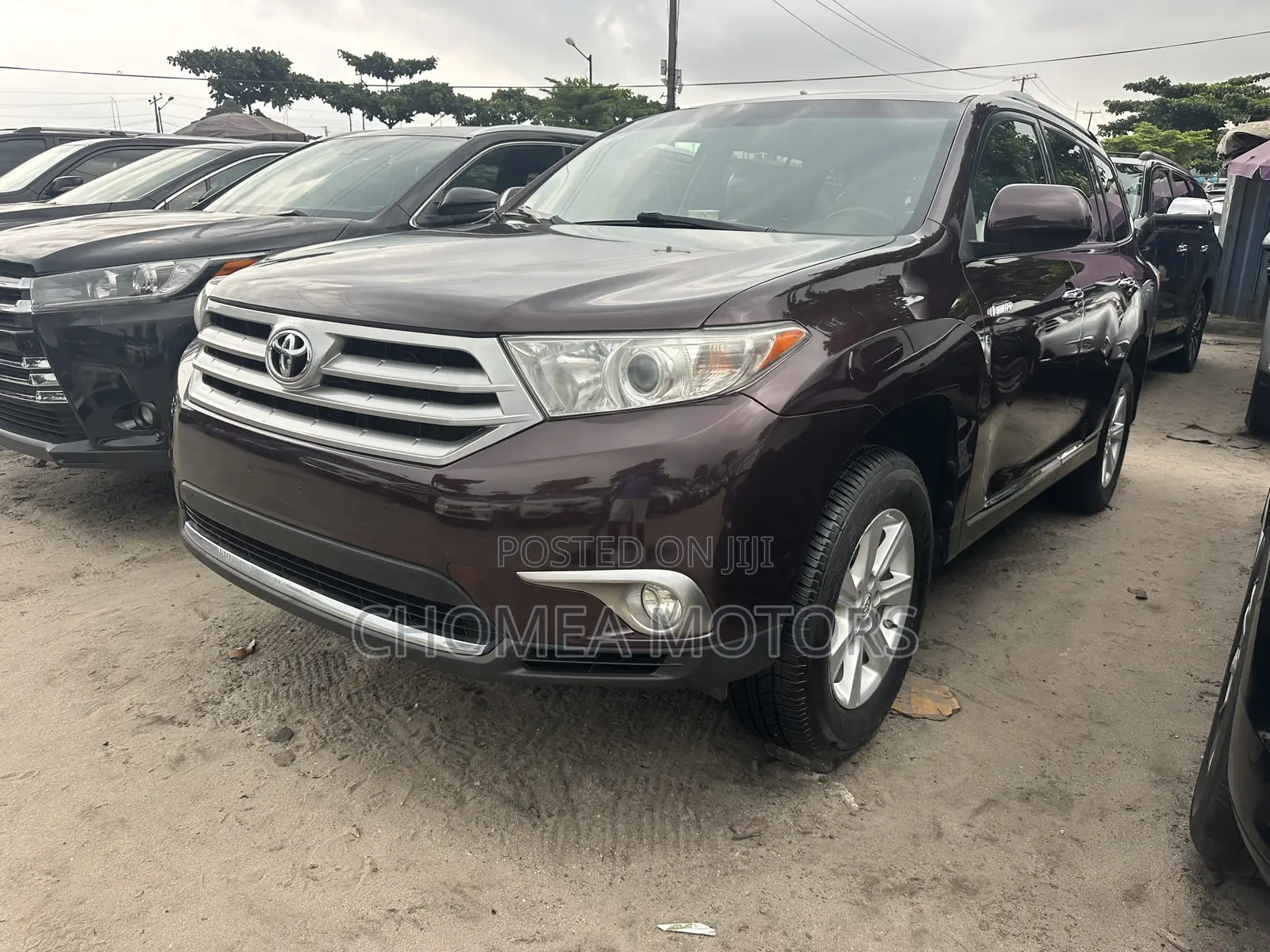 Toyota Highlander 2013 Red