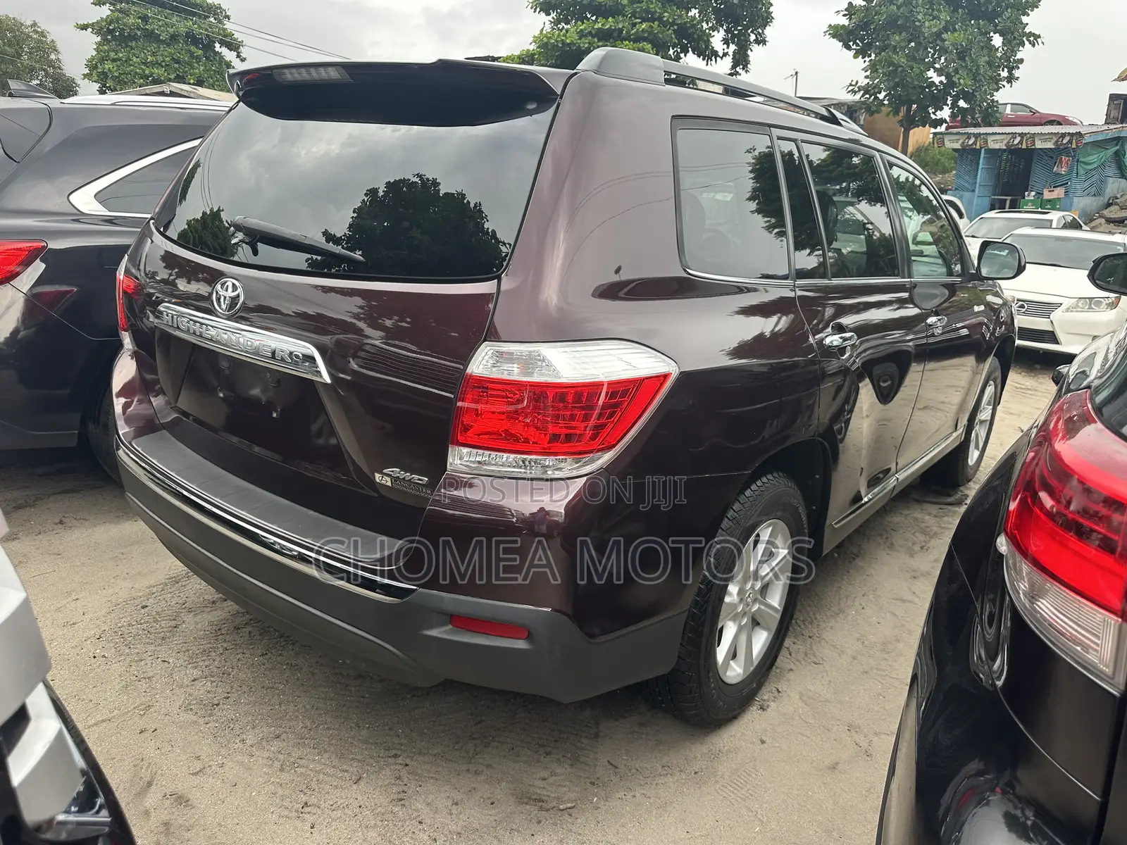 Toyota Highlander 2013 Red