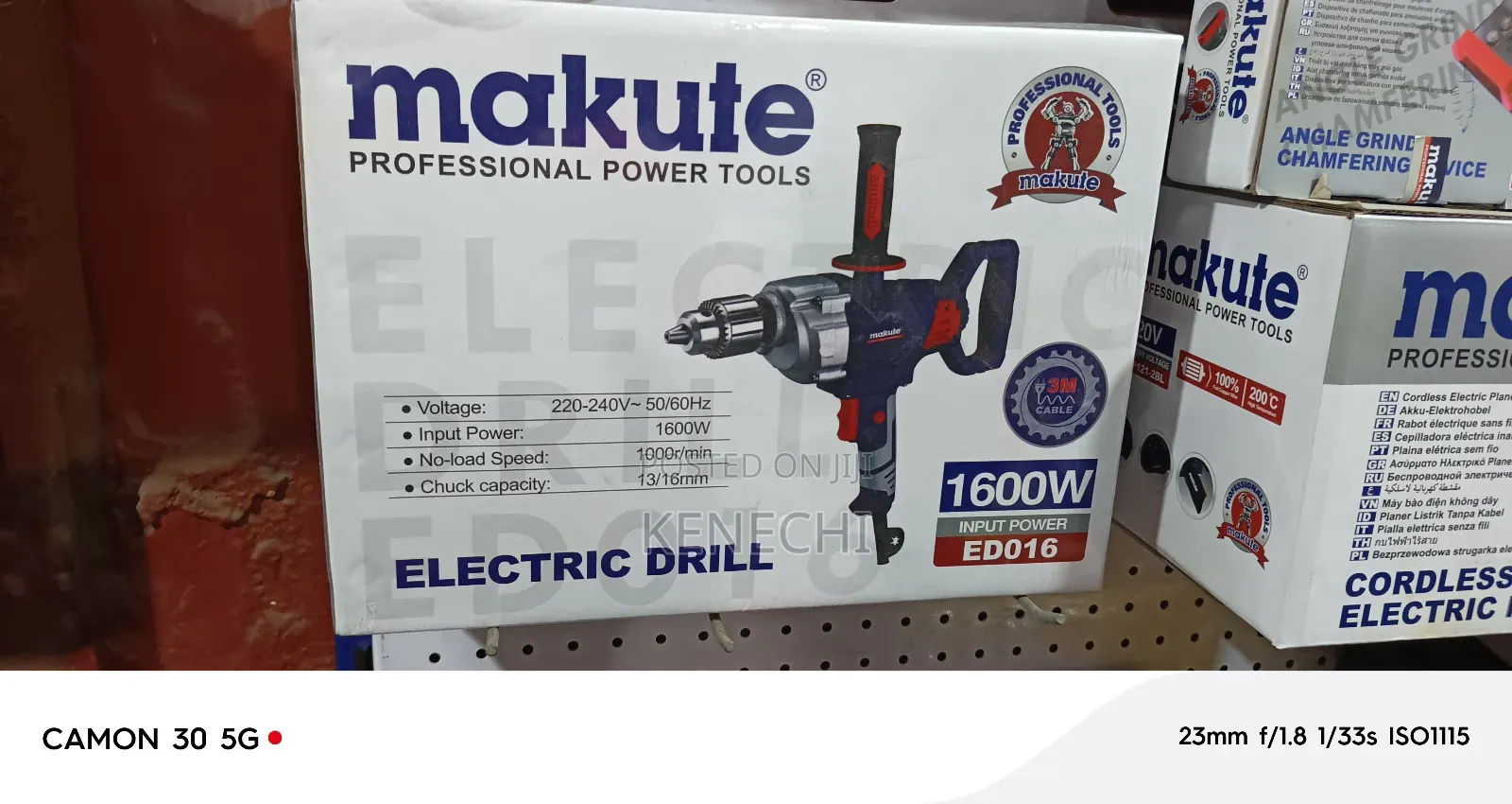 16mm Drill Electric Machine With Double Handle
