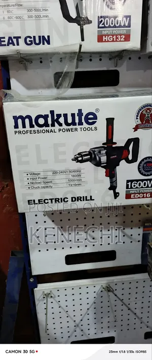 16mm Drill Electric Machine With Double Handle