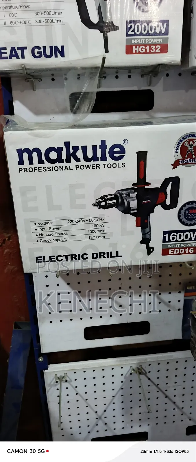 16mm Drill Electric Machine With Double Handle