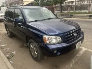 Toyota Highlander V6 2006 Blue